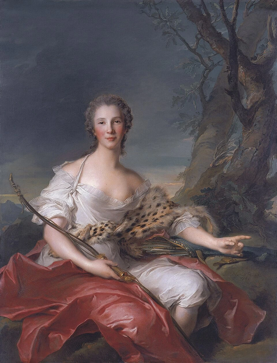 Ritratto di madame Bouret, 1749